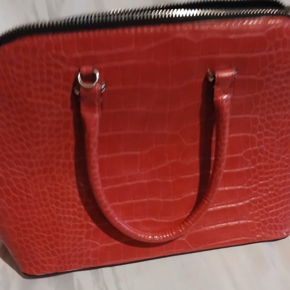 ZARA Tote Bag - Hot PNK hand handles /crossbody straps - Picture 5 of 12